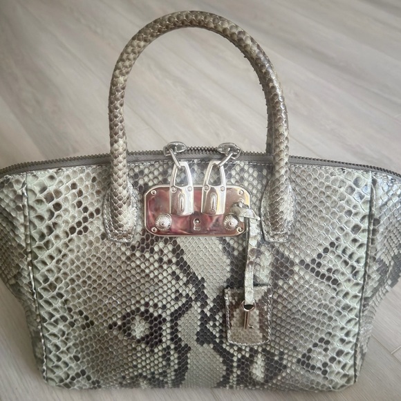 VBH PYTHON BERRA BAG WITH STRAP